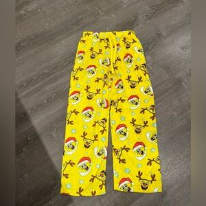 SpongeBob SquarePants Yellow Holiday Pajama Bottoms